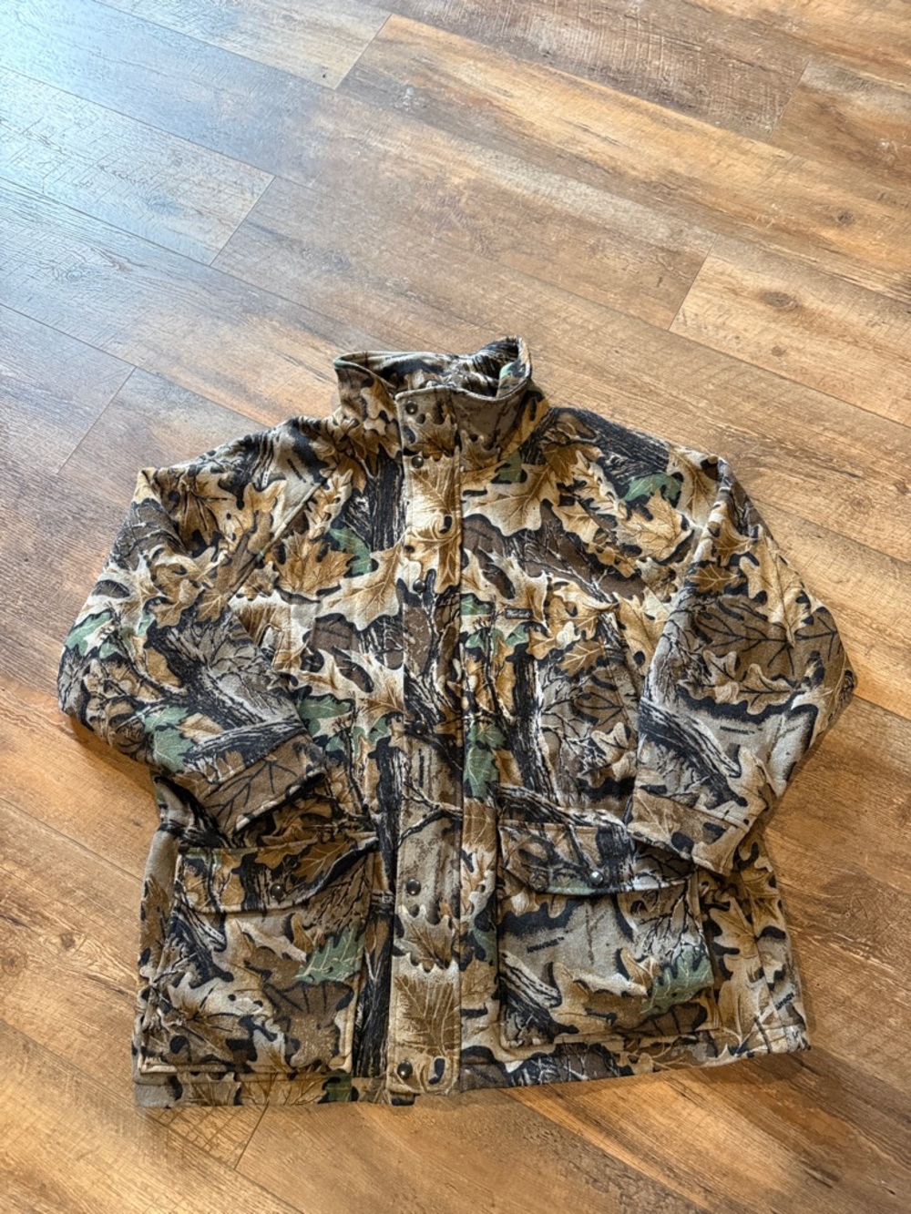 Woolrich Rugged Wool Jacket in Advantage Camo